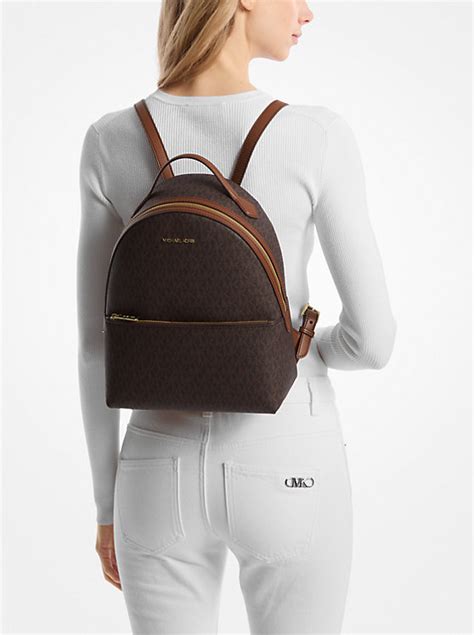 michael kors sheila medium backpack|Sheila Medium Logo Backpack .